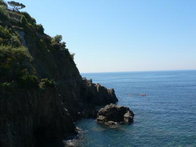Cinque Terre - the view from Riomaggiore