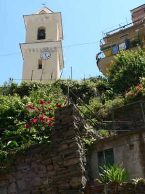 Manarola Clock tower