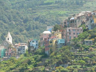 Leaving Manarola