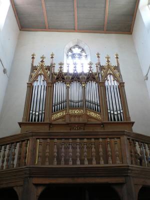 Got to hear a brief organ concert