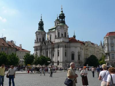 St. Nicholas Church on Old Town Square