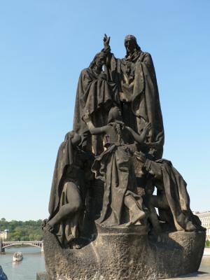 Charles Bridge statue