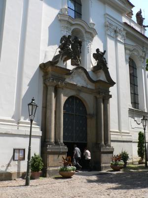 Entrance of the Basilica