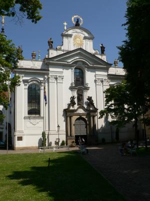 Outside of the Basilica of Our Lady