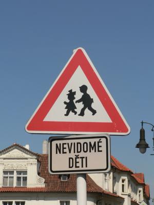 Prague has fun street signs