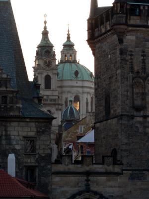 Evening Prague View