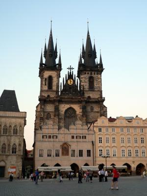 Tyn church in Old Town Square