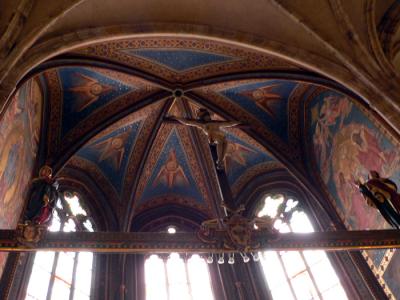 St. Vitus roof in one of the chapels