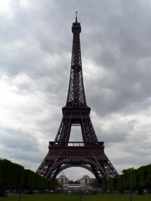 A cloudy day in Paris