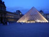 The Louvre at night...