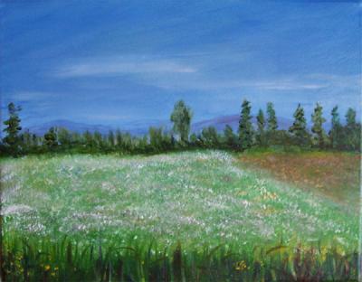 Landscape 1, 11x14 oil