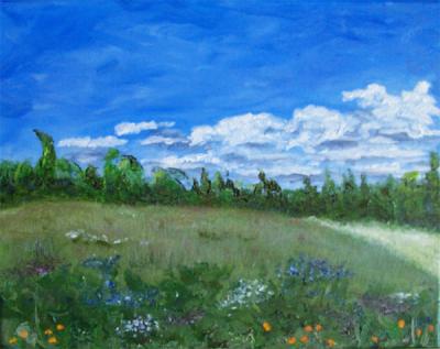 Landscape 2, 11x14 oil