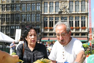 en la Gran Plaza de Bruselas