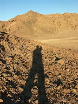 Egypt: Desert, Self Portrait