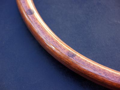 Real South American cocobolo rosewood