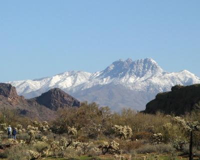 Four Peaks from the Superstitions
