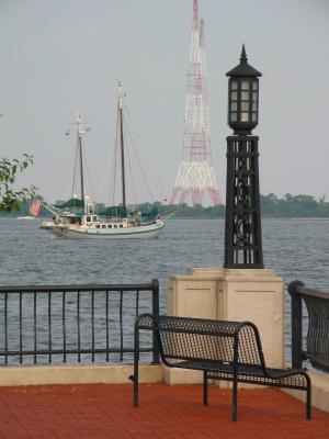 Bench at the corner