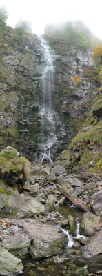 Waterfall in Verzasca valley