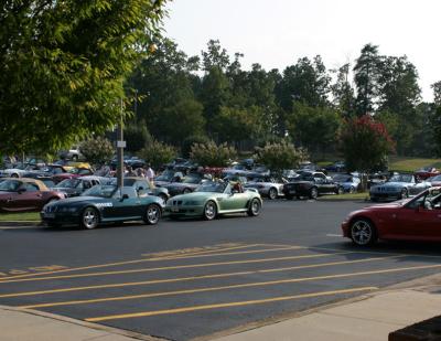 Hotel Parking Lot on Friday