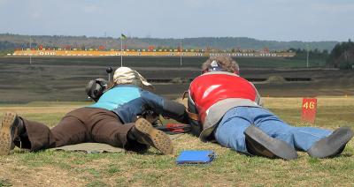 Marjolein & Wim at 900 yards