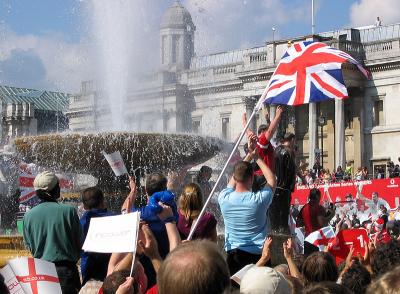 Ashes victory celebration, London: 13 September 2005