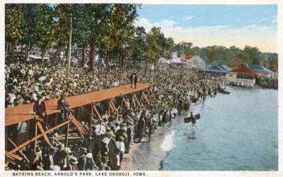 Bathing Beach Arnolds Park