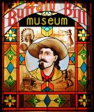 Buffalo Bill Stained Glass