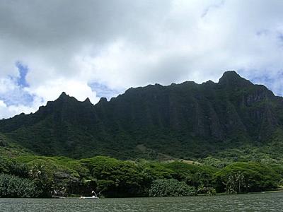 the Dragon back mountain
