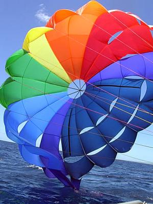parasailing