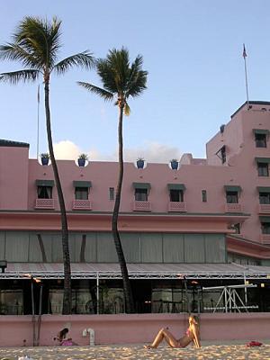 the Royal Hawaiian hotel