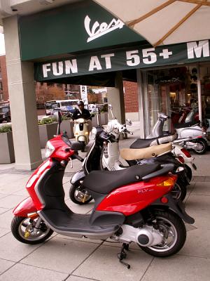join AARP, get a scooter?