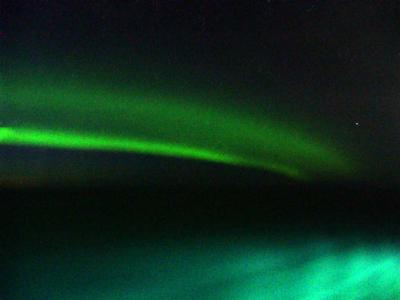 Northern Lights from Our Ship