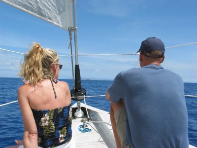 America II Sail - Beth and Erik