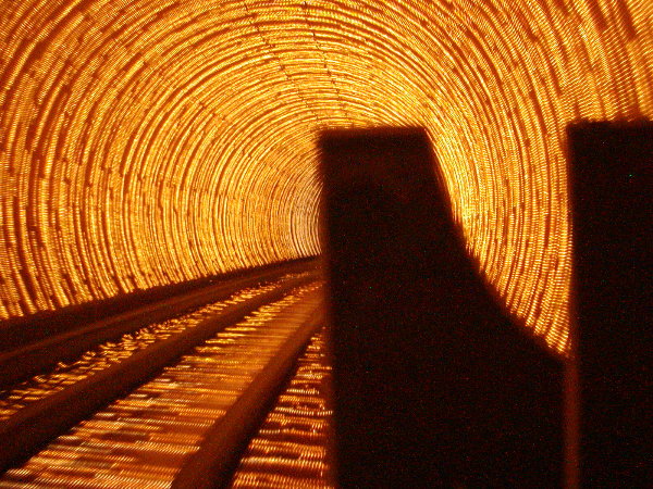Bund tourist tunnel