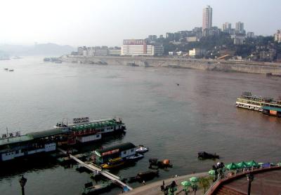 Confluence of the Yangtze & Jialing Rivers