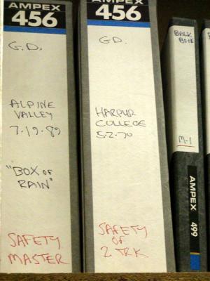 7.19.89 & Harpur College backups