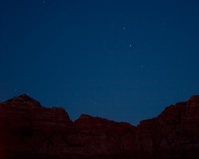 Stars over the Canyon Wall