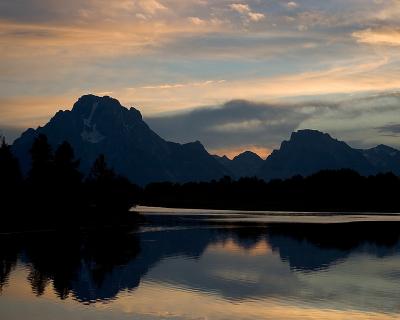 Mt. Moran from Ox Bow Bend
