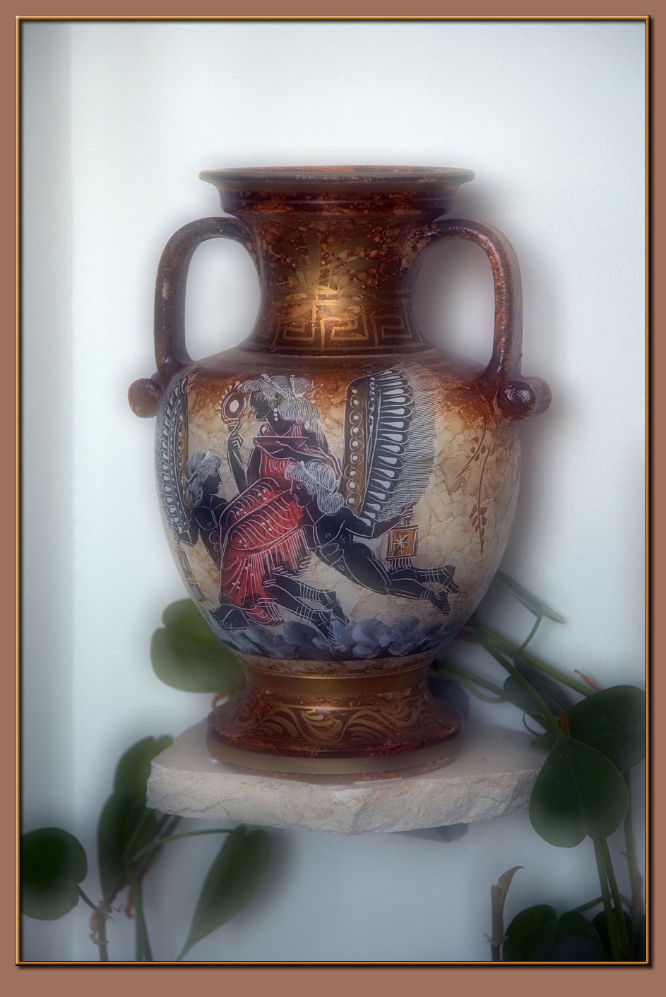 A Roman vase