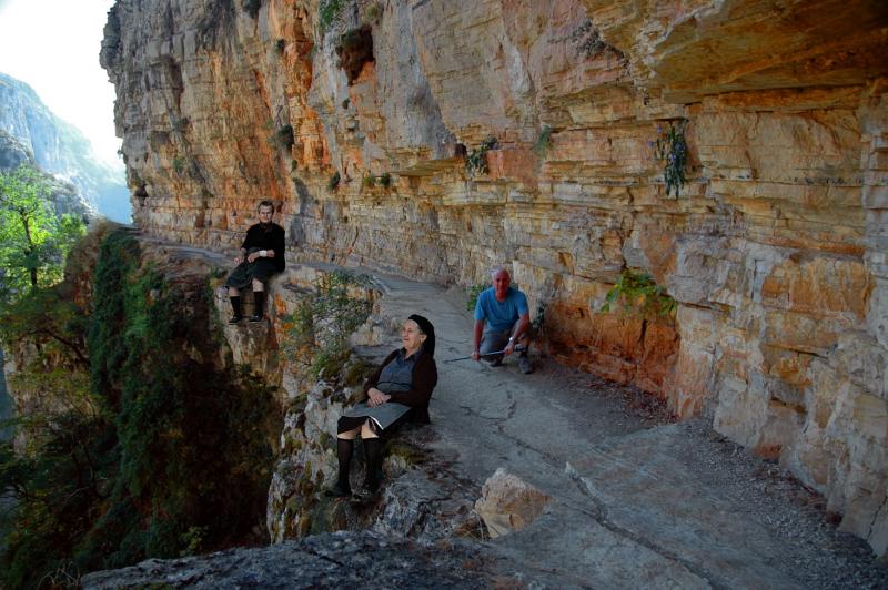 The Vikos fairies (Greece)... and me...