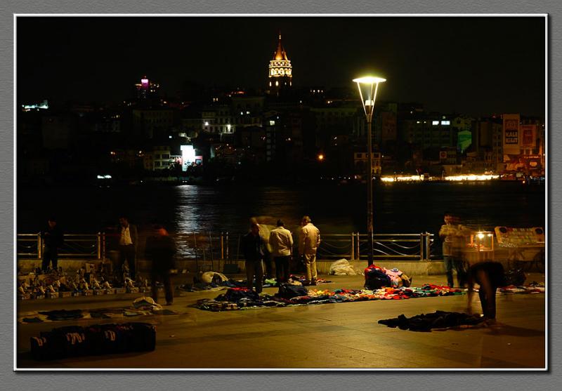 Night peddlers, Istanbul