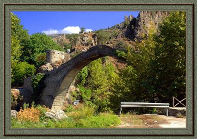 The Aoos gorge, Greece