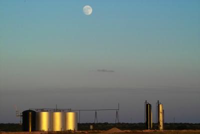 oil field moon