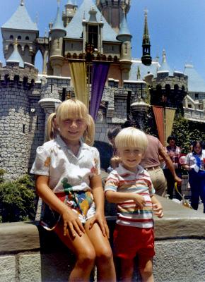 Robbie  at Disneyland