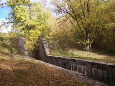 Guard lock for Dam 4 at Big Slackwater