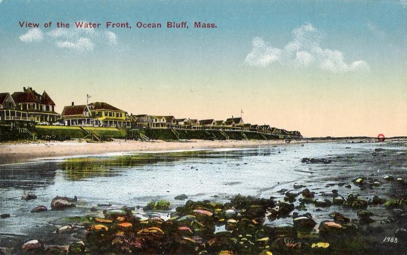 From the Waterfront at Ocean Bluff - 1915