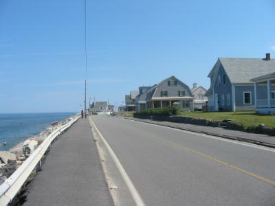 Ocean Street Looking towards the Fairview - Compare to next postcard....