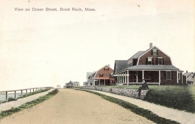 Ocean Street looking South - date 1910 - compare to previous image