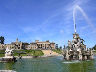 Witley Court with fountain 2005