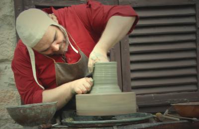 Pottery making